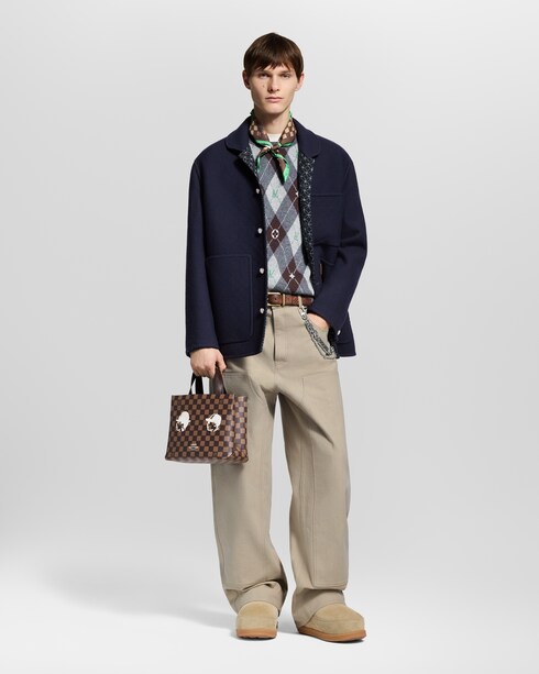 Ready-to-Wear All Ready-to-Wear Argyle Crewneck | Louis Vuitton ®