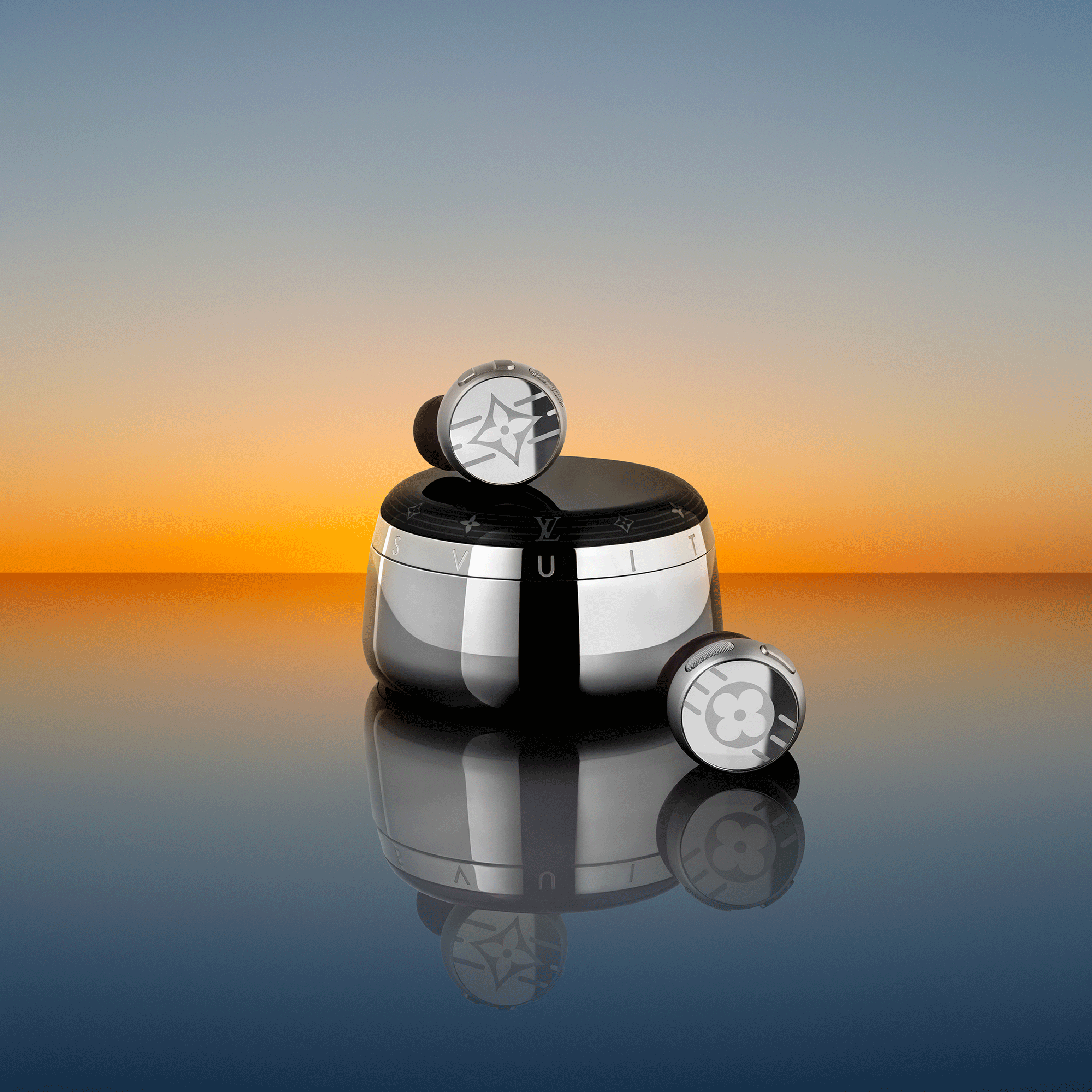  Artículos de tecnología Audio, relojes conectados y accesorios Audífonos Louis Vuitton Horizon Light Up | Louis Vuitton ® (Ampliar producto)