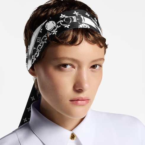 S00 Accesorios Pañuelos de seda y bandanas Bandana Blooming Monogram BB | Louis Vuitton ® (Ampliar producto)