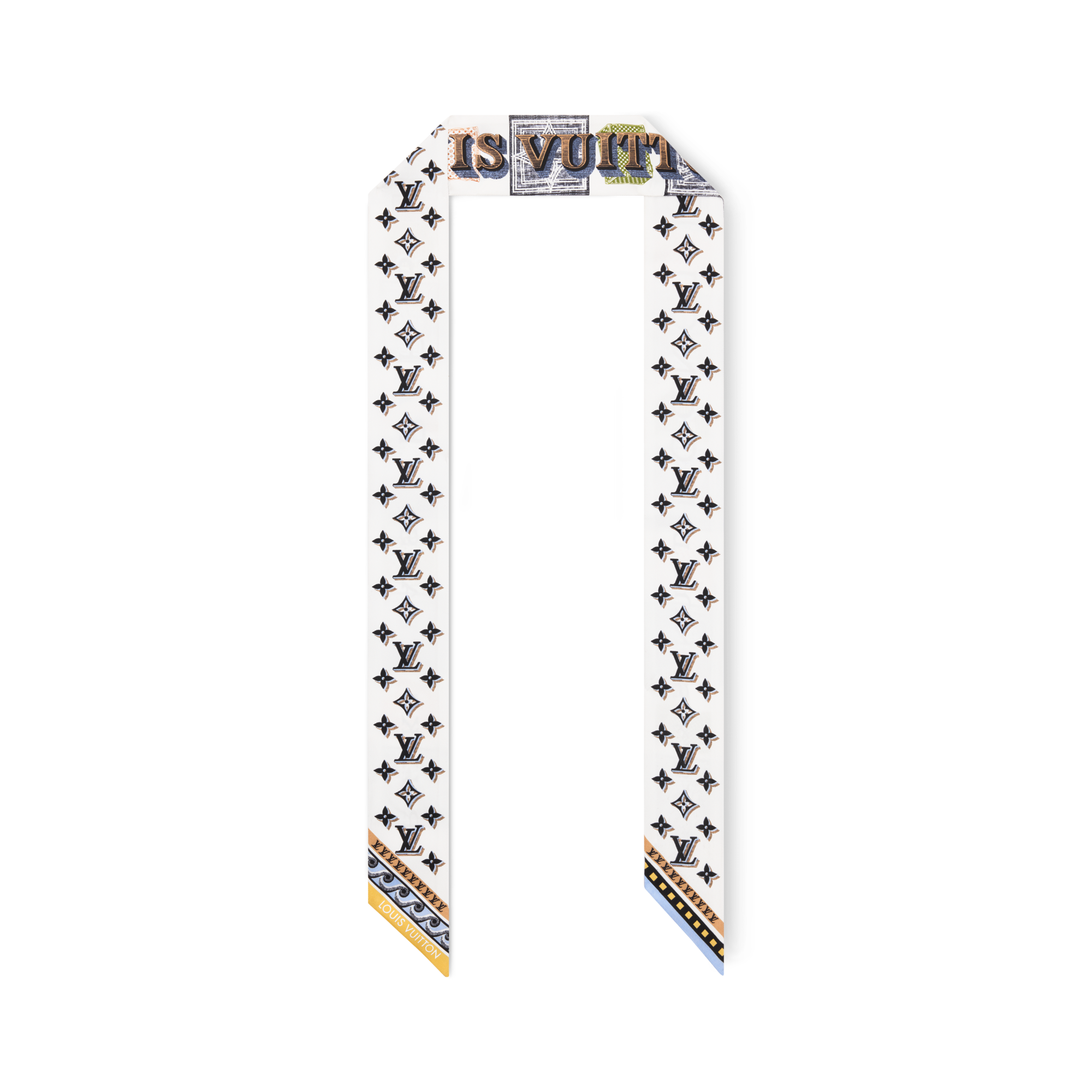 S00 Accesorios Pañuelos de seda y bandanas Bandana Damiergram BB | Louis Vuitton ® (Ampliar producto)