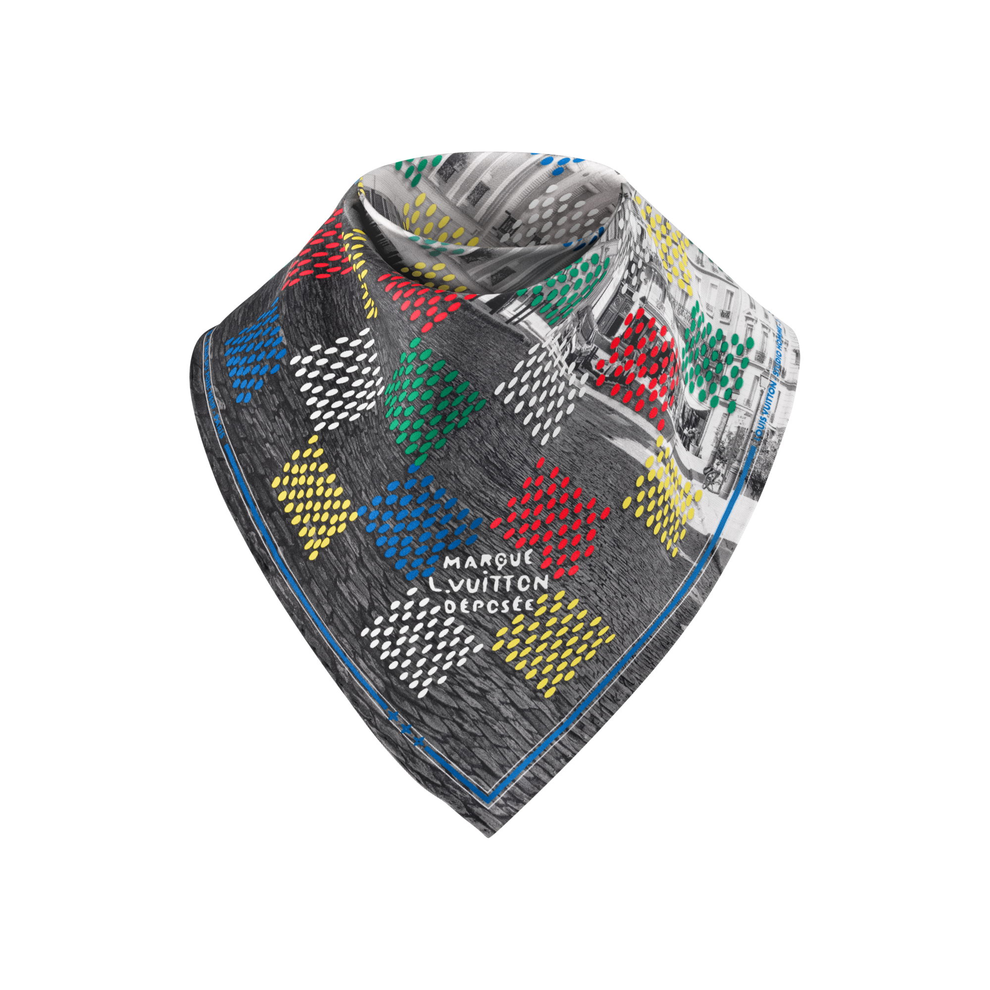 S00 Accesorios Pañuelos de seda y bandanas Bandana de seda LV Vers Damier | Louis Vuitton ® (Ampliar producto)
