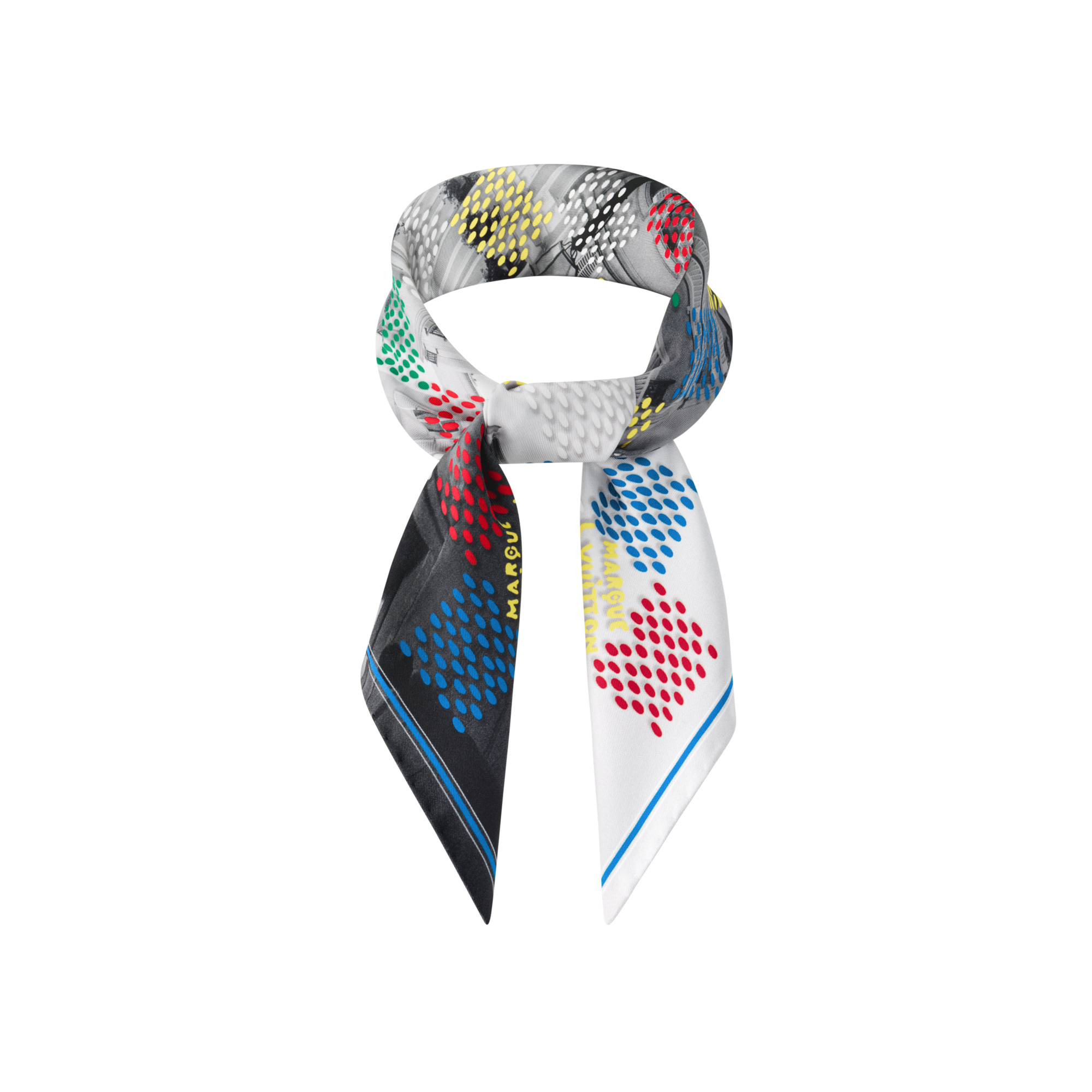 S00 Accesorios Pañuelos de seda y bandanas Bandana de seda LV Vers Damier | Louis Vuitton ® (Ampliar producto)