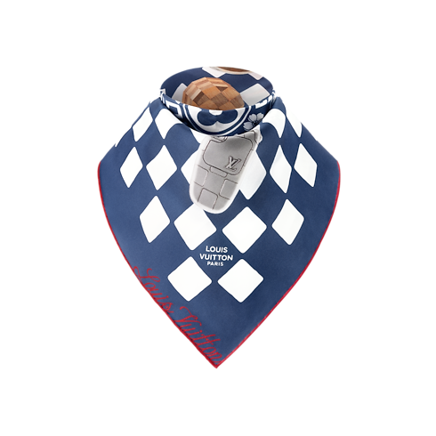 S00 Accesorios Pañuelos de seda y bandanas Bandana Game Scene | Louis Vuitton ® (Ampliar producto)