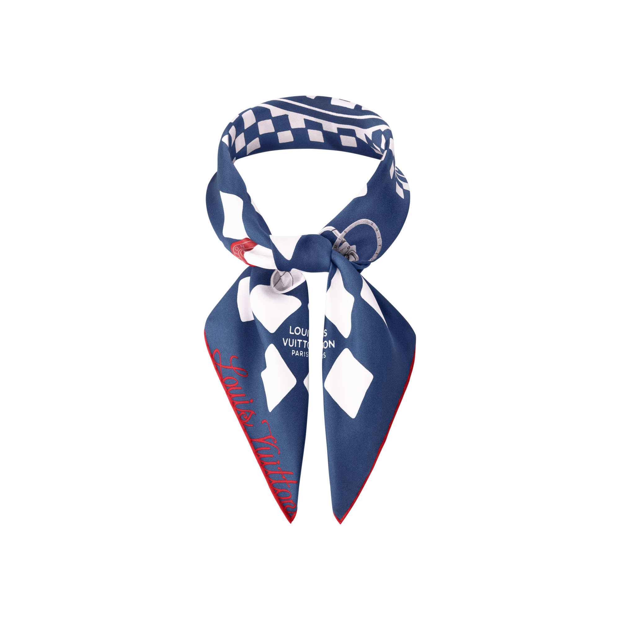 S00 Accesorios Pañuelos de seda y bandanas Bandana Game Scene | Louis Vuitton ® (Ampliar producto)