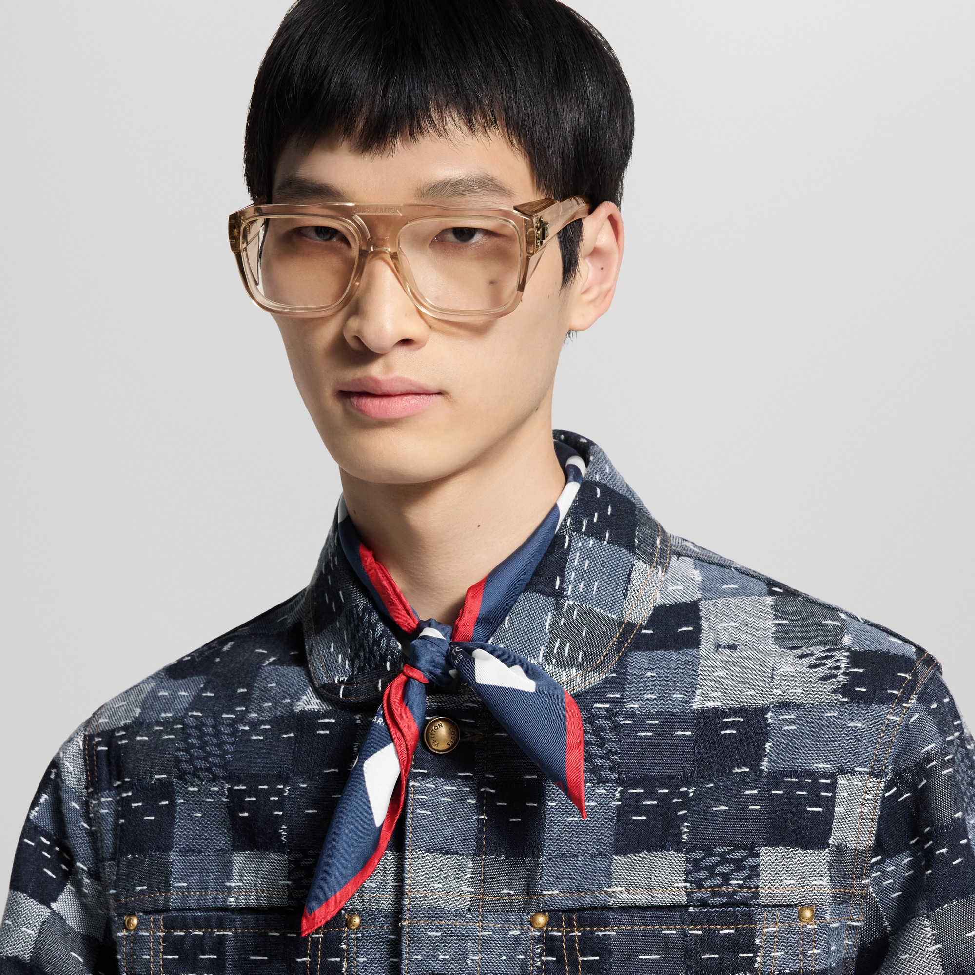 S00 Accesorios Pañuelos de seda y bandanas Bandana Game Scene | Louis Vuitton ® (Ampliar producto)