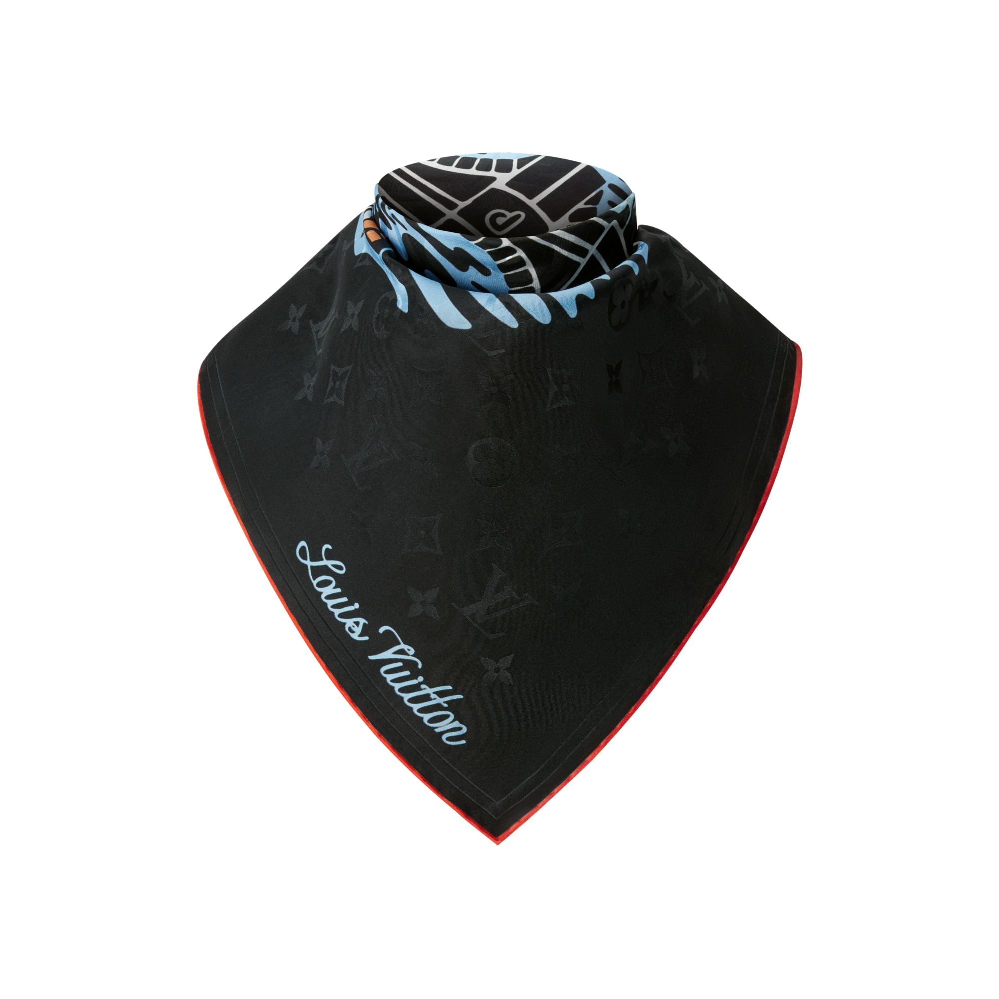 S00 Accesorios Pañuelos de seda y bandanas Bandana LV City Stamp | Louis Vuitton ® (Ampliar producto)
