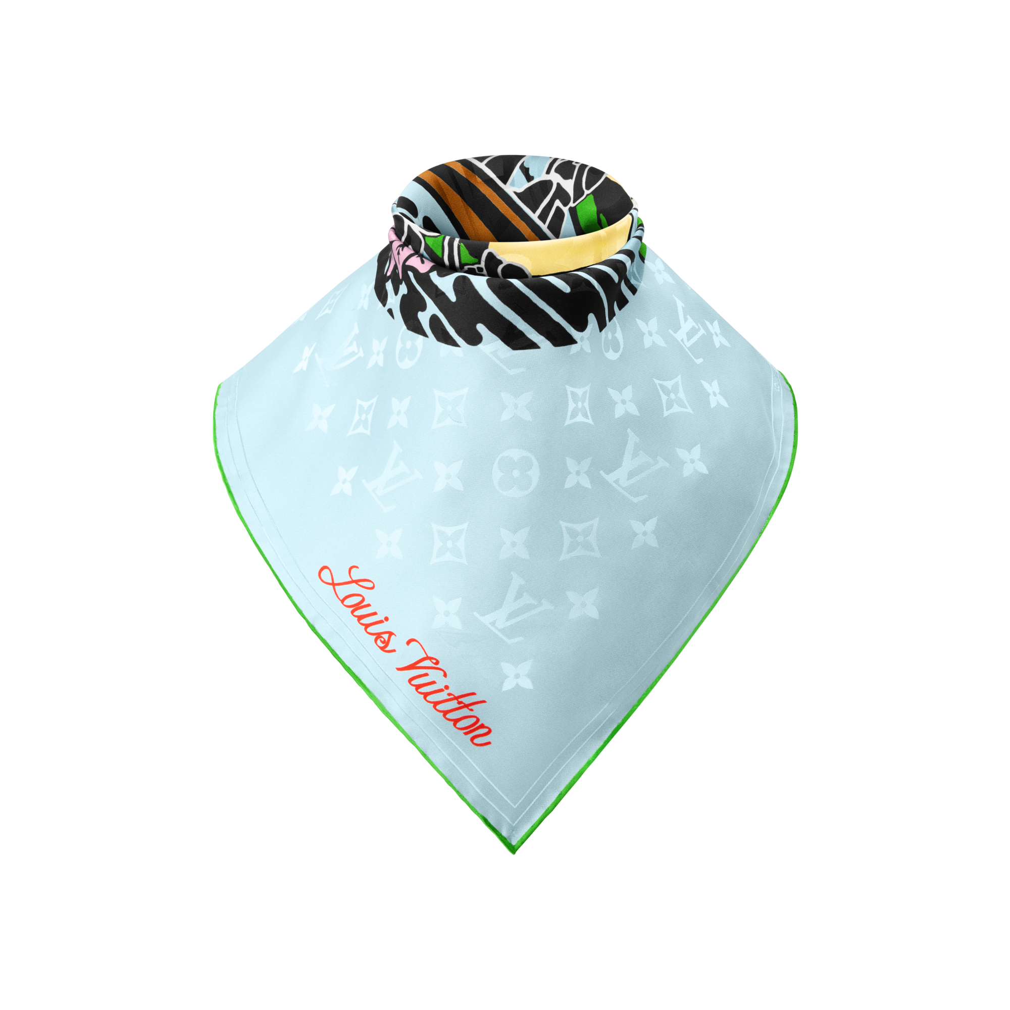 S00 Accesorios Pañuelos de seda y bandanas Bandana LV City Stamp | Louis Vuitton ® (Ampliar producto)