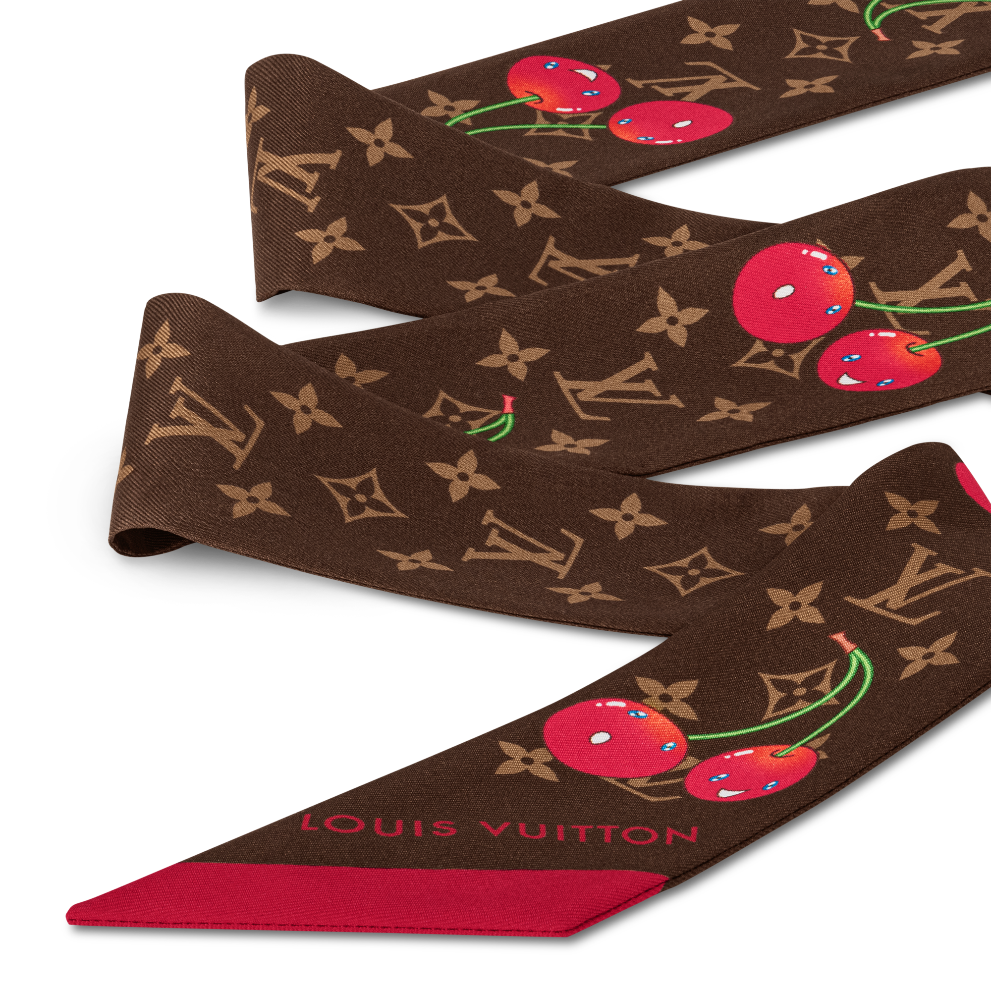 S00 Accesorios Pañuelos de seda y bandanas Bandana LV x TM Monogram Cerise B | Louis Vuitton ® (Ampliar producto)