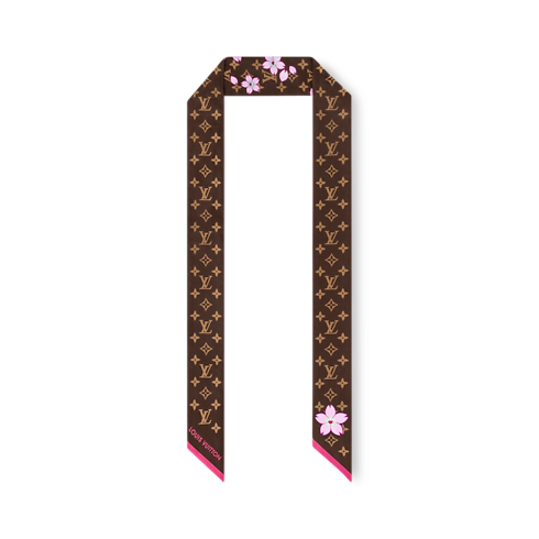 S00 Accesorios Pañuelos de seda y bandanas Bandana LV x TM Monograma Cherry Blossom BB | Louis Vuitton ® (Ampliar producto)