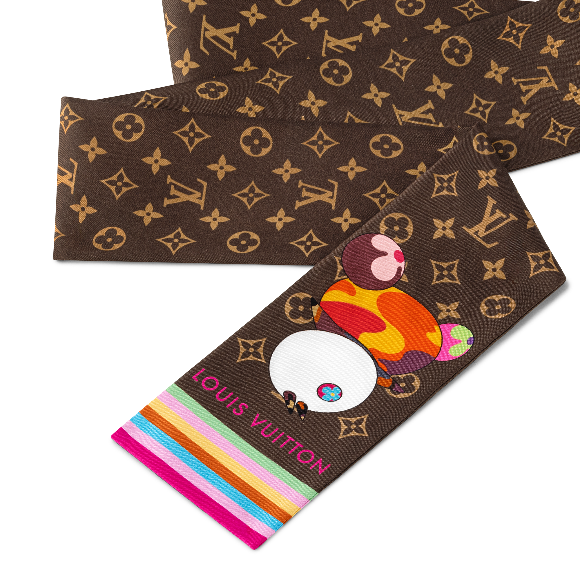 S00 Accesorios Pañuelos de seda y bandanas Bandana LV x TM Superflat | Louis Vuitton ® (Ampliar producto)
