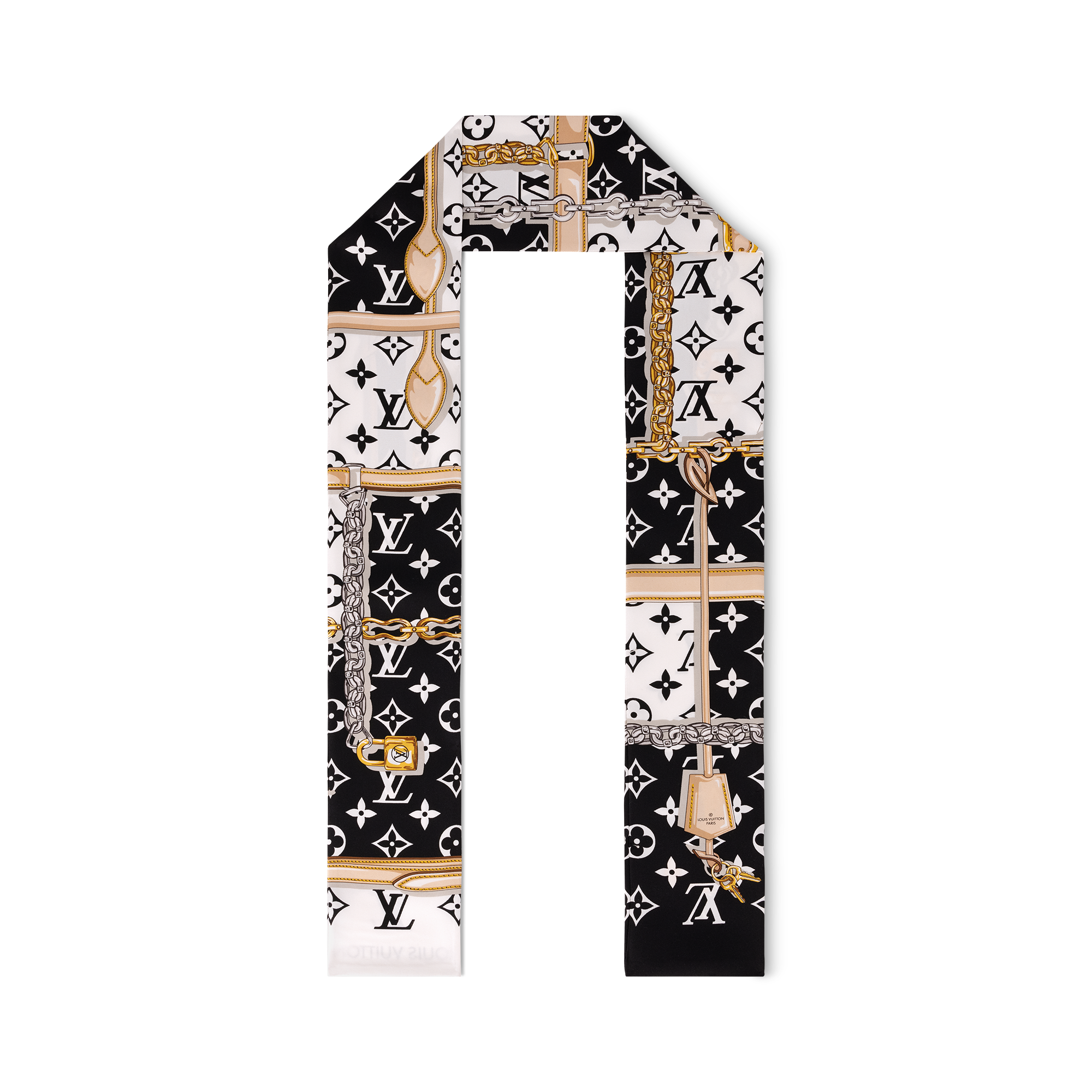 S00 Accesorios Pañuelos de seda y bandanas Bandana Monogram Confidential | Louis Vuitton ® (Ampliar producto)