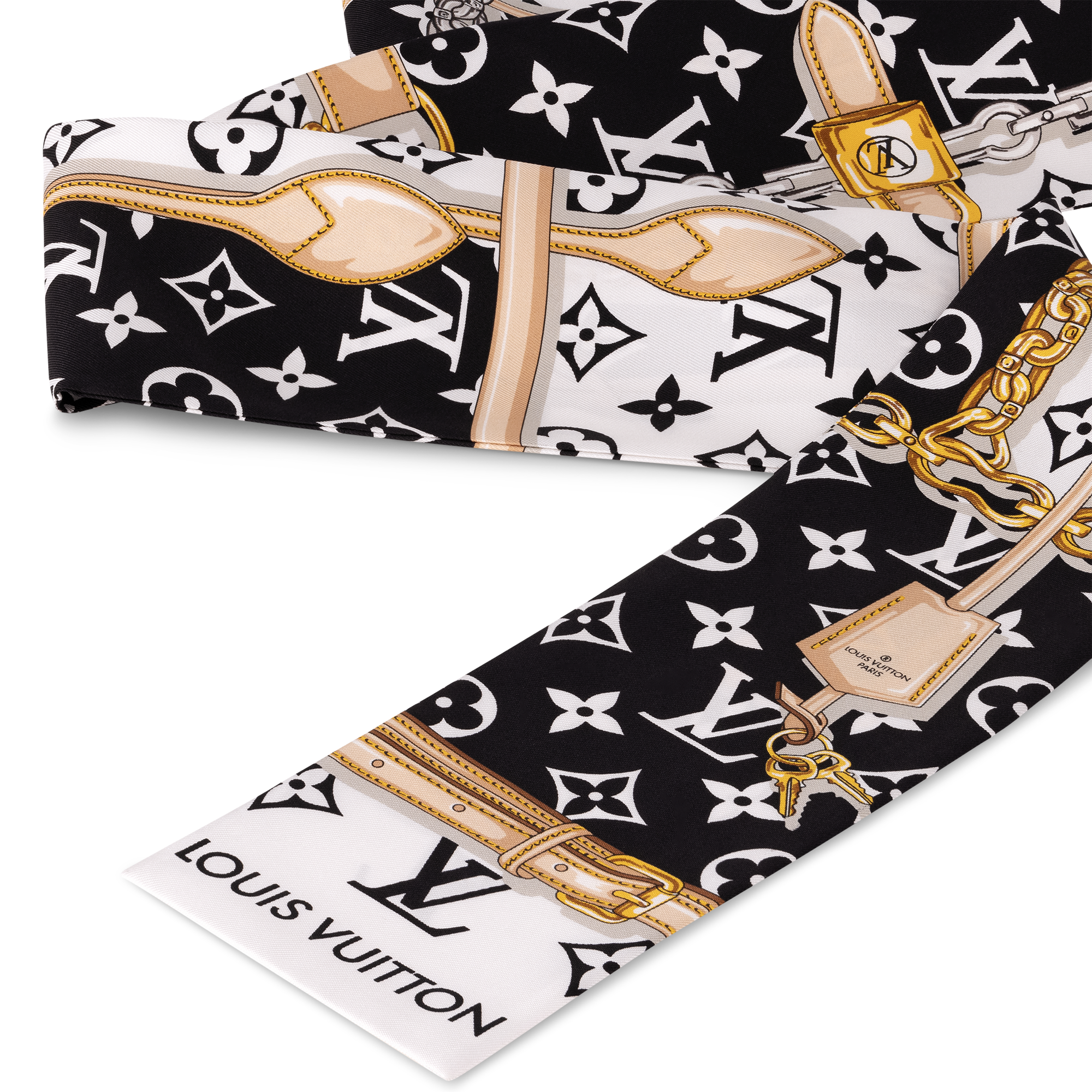 S00 Accesorios Pañuelos de seda y bandanas Bandana Monogram Confidential | Louis Vuitton ® (Ampliar producto)