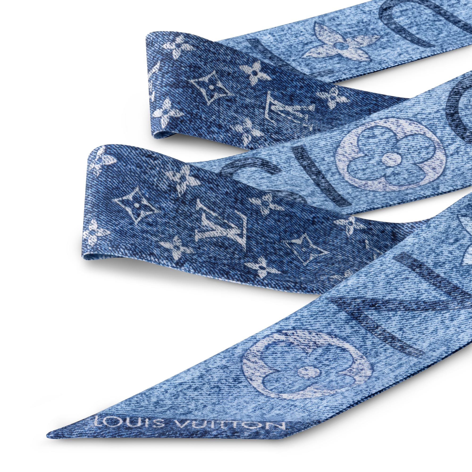 S00 Accesorios Pañuelos de seda y bandanas Bandana Monogram Infinity Denim BB | Louis Vuitton ® (Ampliar producto)