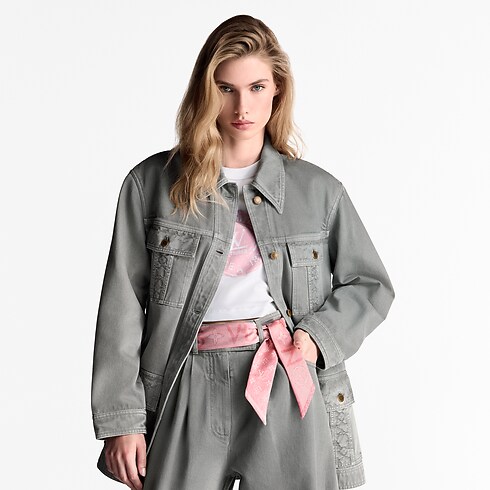 S00 Accesorios Pañuelos de seda y bandanas Bandana Monogram Infinity Denim BB | Louis Vuitton ® (Ampliar producto)