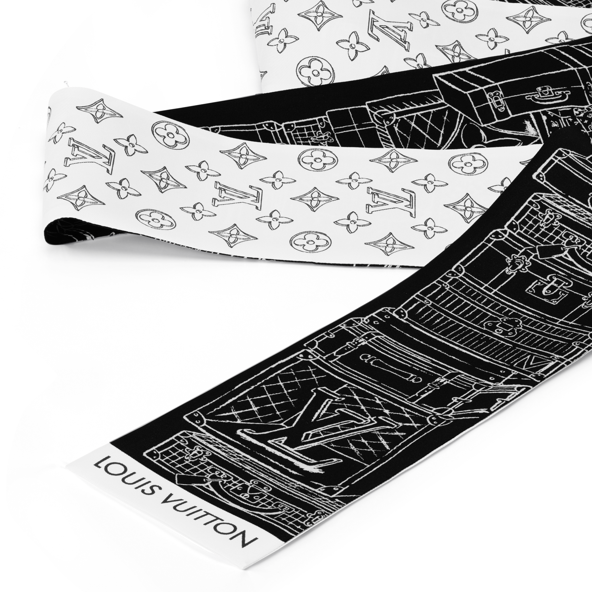 S00 Accesorios Pañuelos de seda y bandanas Bandana My LV Luggage | Louis Vuitton ® (Ampliar producto)