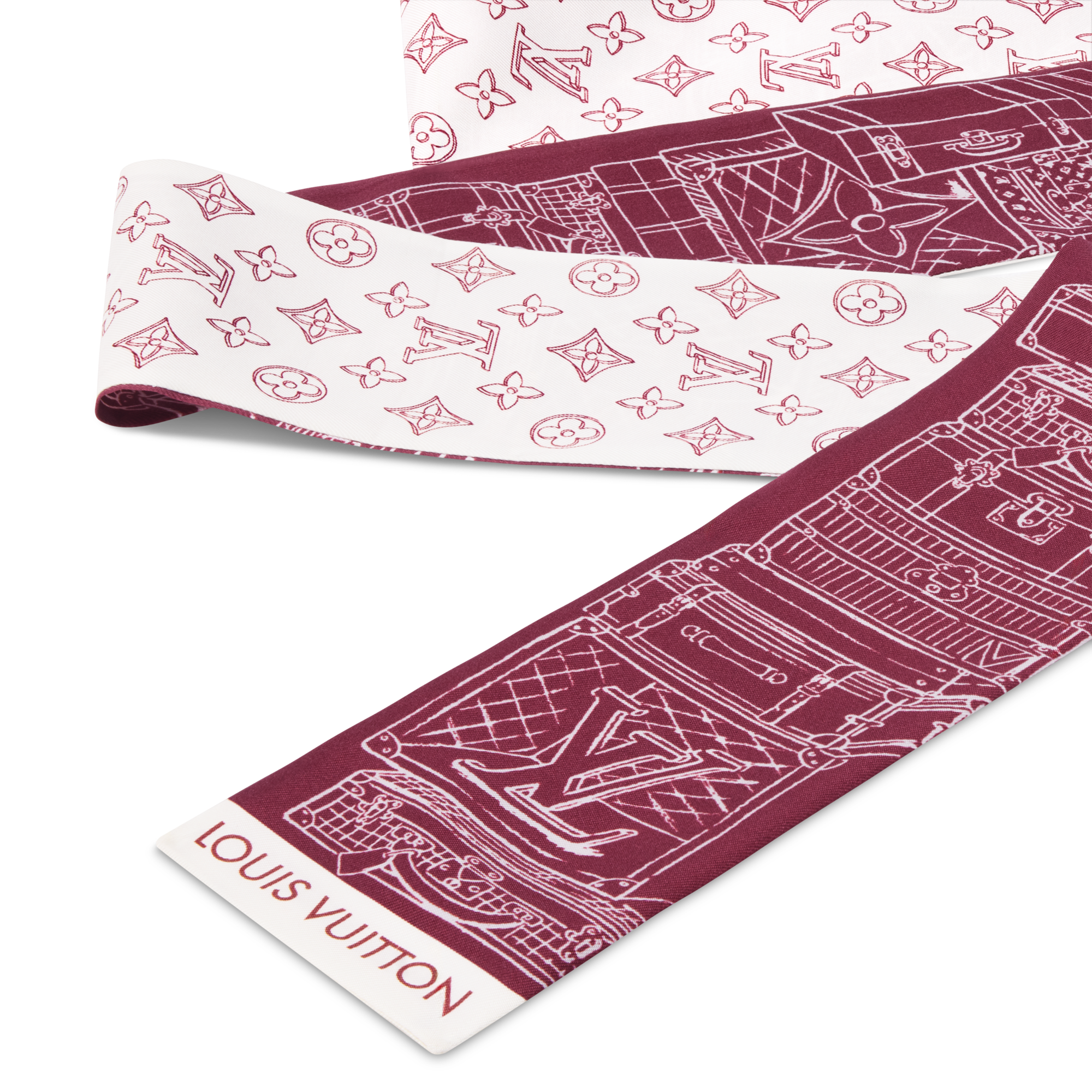 S00 Accesorios Pañuelos de seda y bandanas Bandana My LV Luggage | Louis Vuitton ® (Ampliar producto)