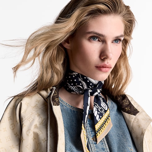 S00 Accesorios Pañuelos de seda y bandanas Bandana Ocean Bandana BB | Louis Vuitton ® (Ampliar producto)