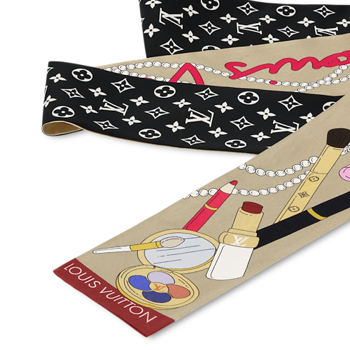 S00 Accesorios Pañuelos de seda y bandanas Bandana Paris En Beaute | Louis Vuitton ® (Ampliar producto)