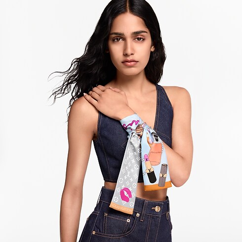 S00 Accesorios Pañuelos de seda y bandanas Bandana Paris En Beaute | Louis Vuitton ® (Ampliar producto)