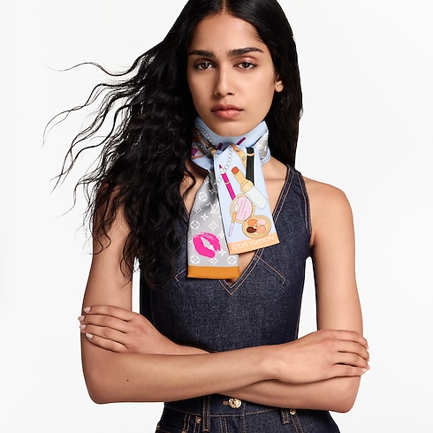 S00 Accesorios Pañuelos de seda y bandanas Bandana Paris En Beaute | Louis Vuitton ® (Ampliar producto)
