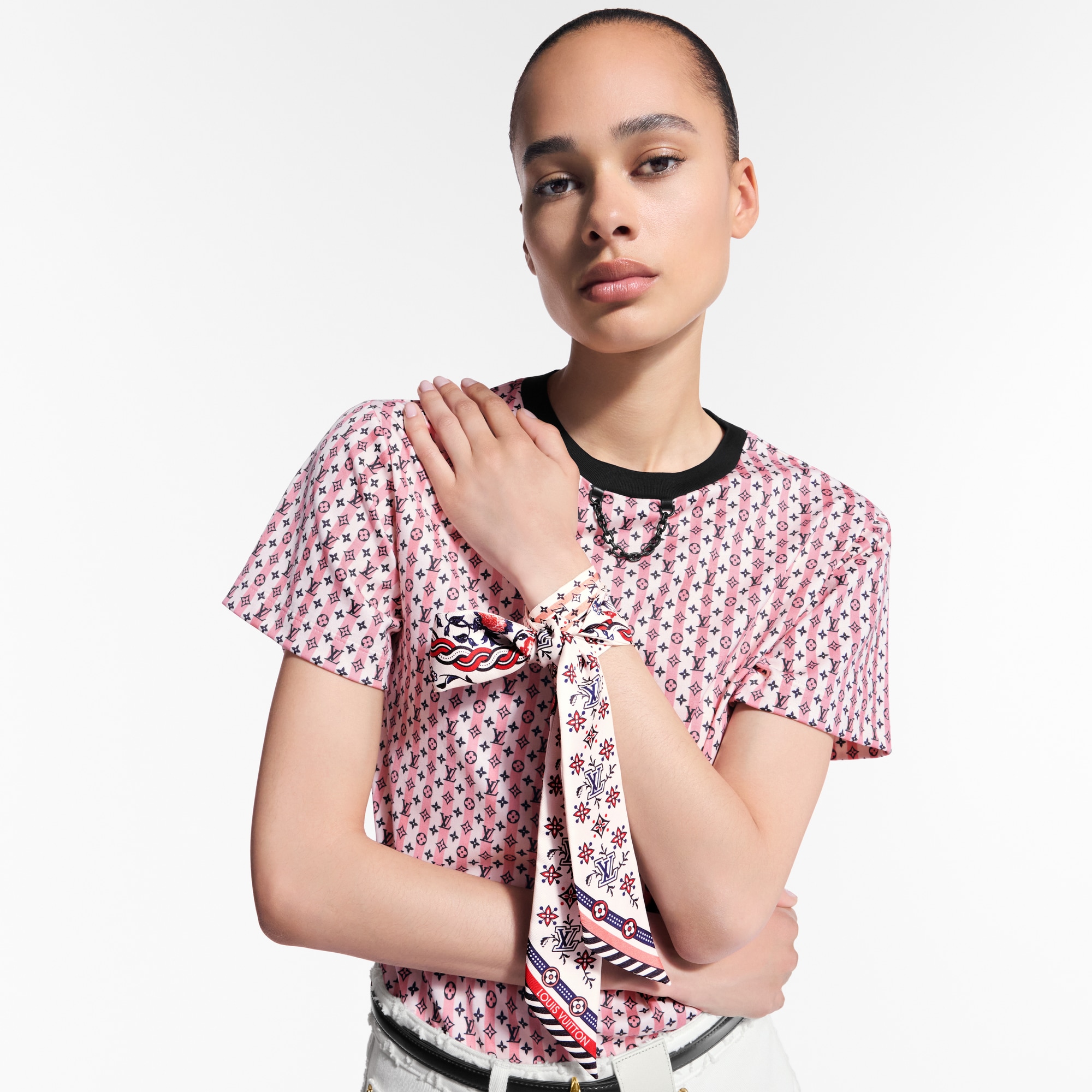 S00 Accesorios Pañuelos de seda y bandanas Bandana Summer Garden BB | Louis Vuitton ® (Ampliar producto)