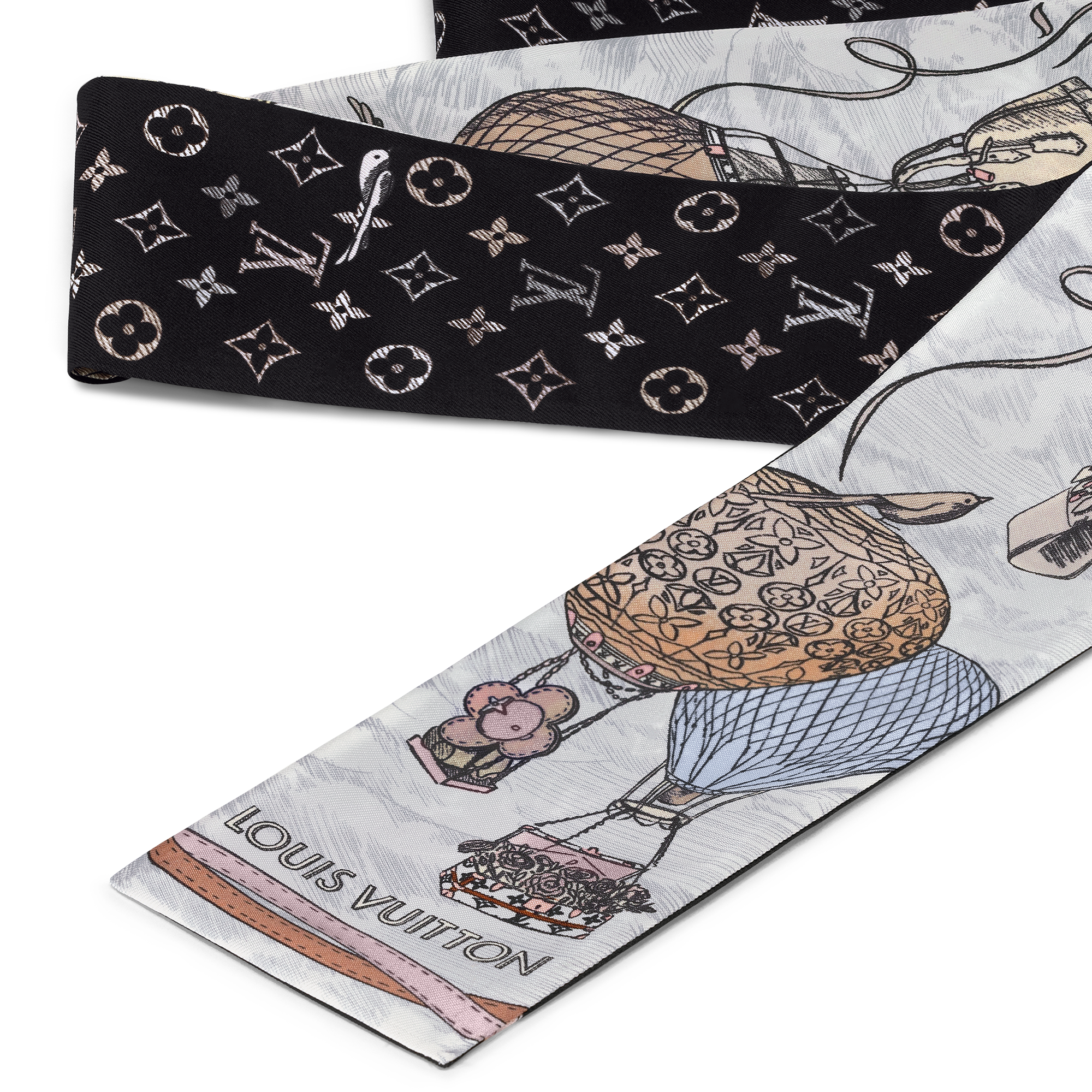 S00 Accesorios Pañuelos de seda y bandanas Bandana Up And Away | Louis Vuitton ® (Ampliar producto)