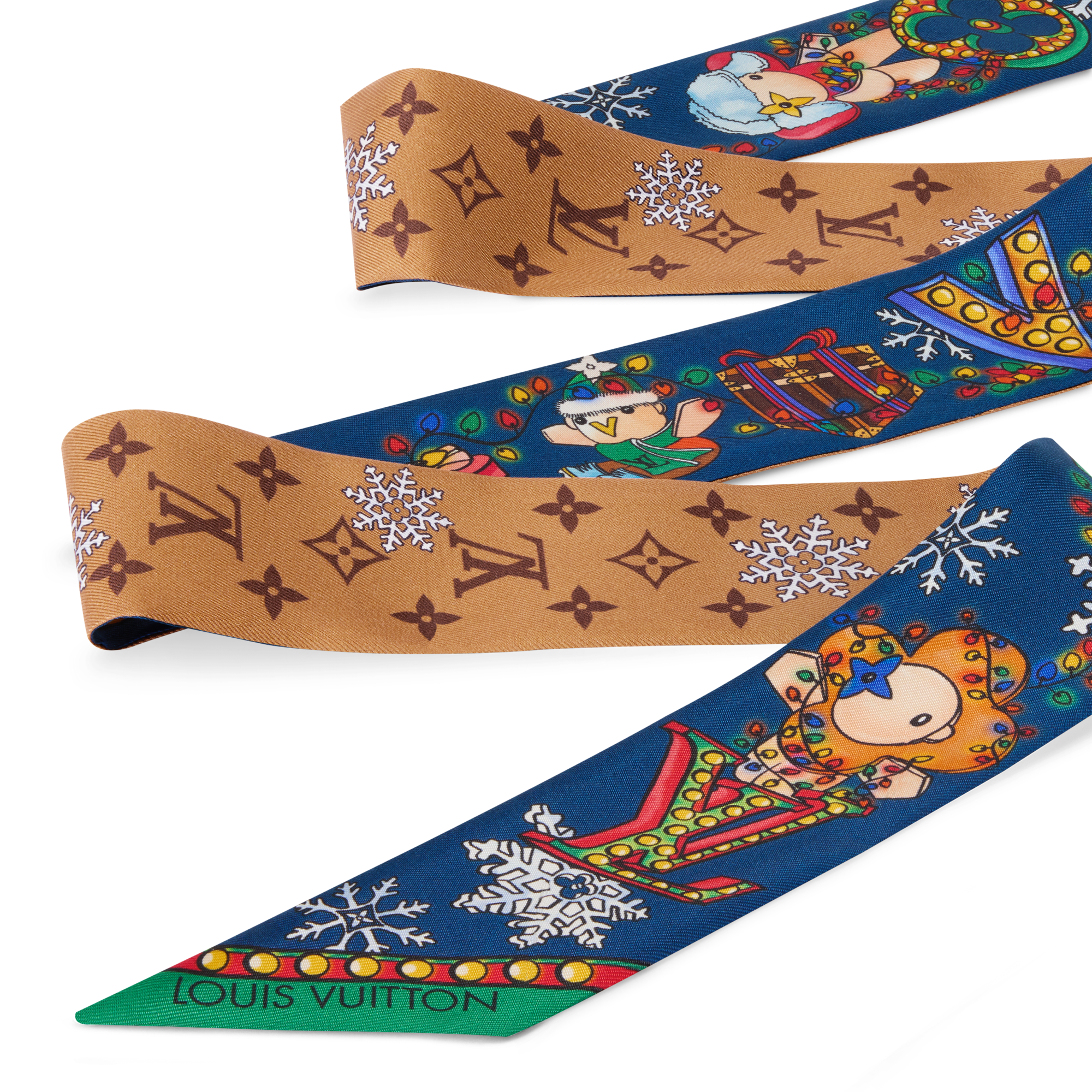 S00 Accesorios Pañuelos de seda y bandanas Bandana Vivienne Winter Celebration BB | Louis Vuitton ® (Ampliar producto)
