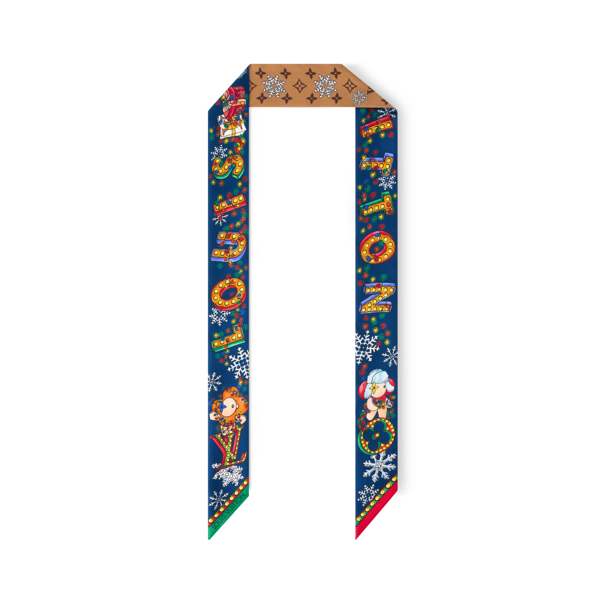 S00 Accesorios Pañuelos de seda y bandanas Bandana Vivienne Winter Celebration BB | Louis Vuitton ® (Ampliar producto)