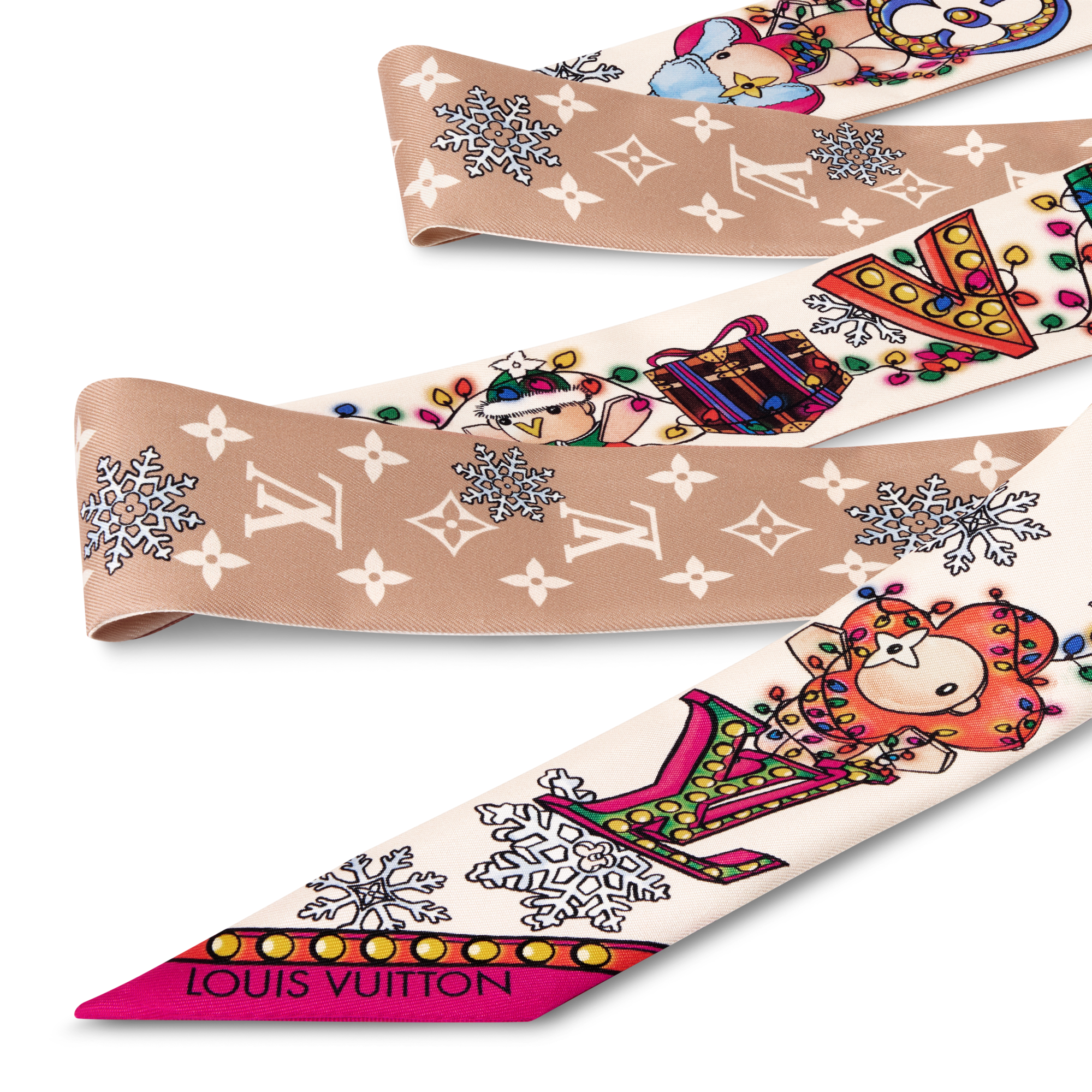 S00 Accesorios Pañuelos de seda y bandanas Bandana Vivienne Winter Celebration BB | Louis Vuitton ® (Ampliar producto)