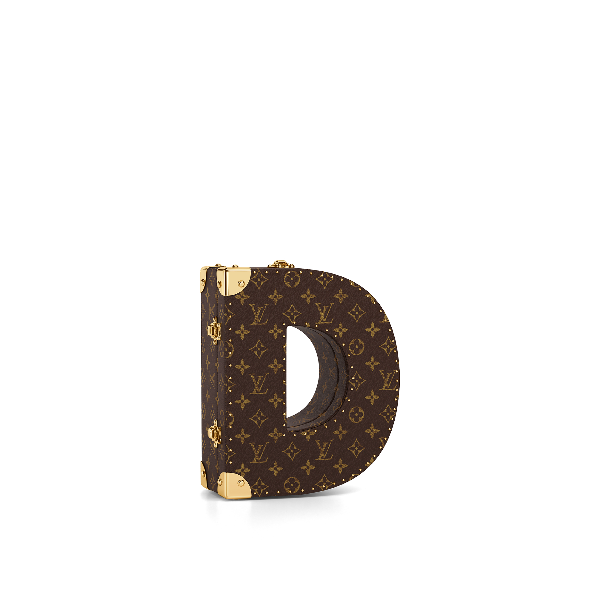 Monogram Baúles Baúles de letras Baúl Alphabet - Letra D | Louis Vuitton ® (Ampliar producto)