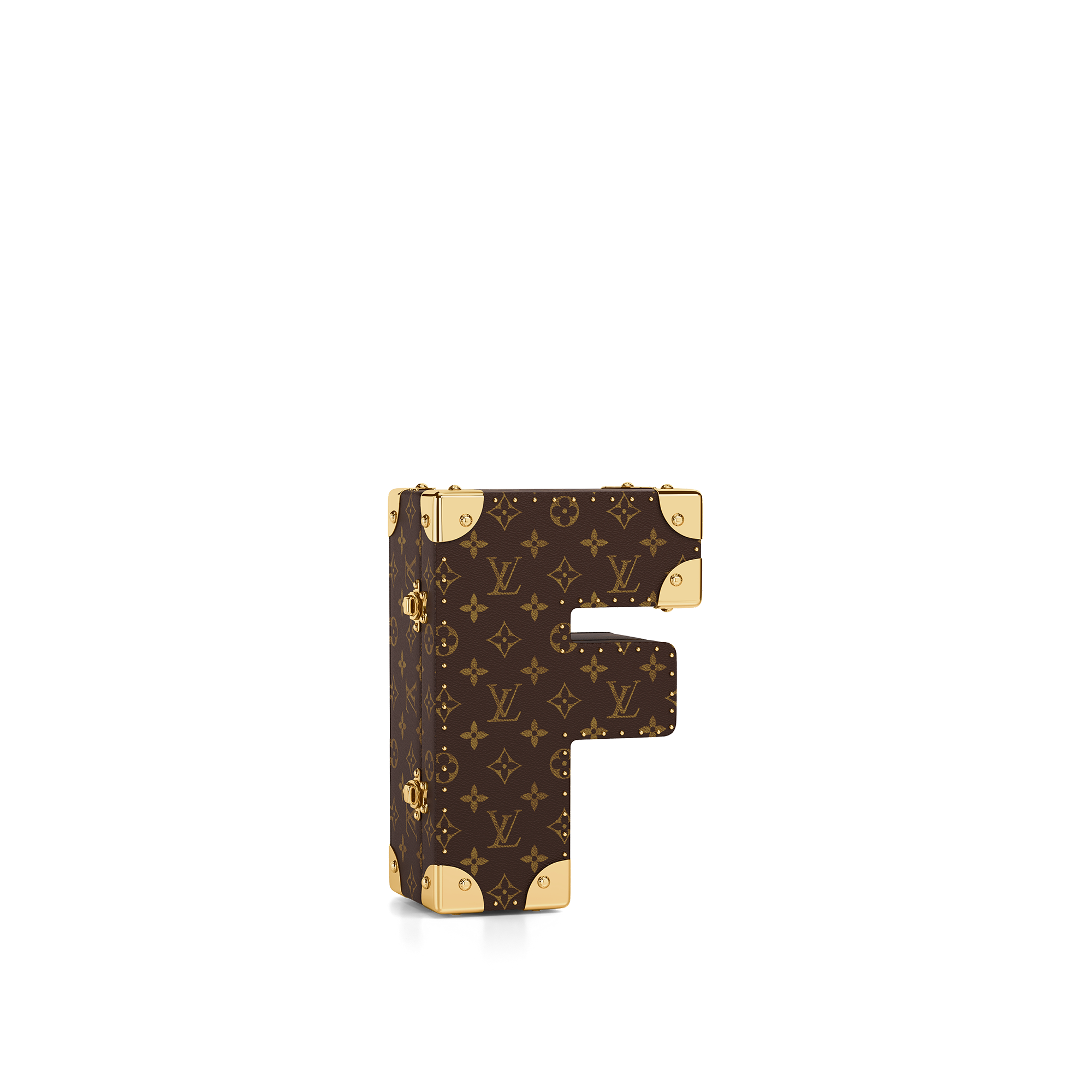 Monogram Baúles Baúles de letras Baúl Alphabet - Letra F | Louis Vuitton ® (Ampliar producto)