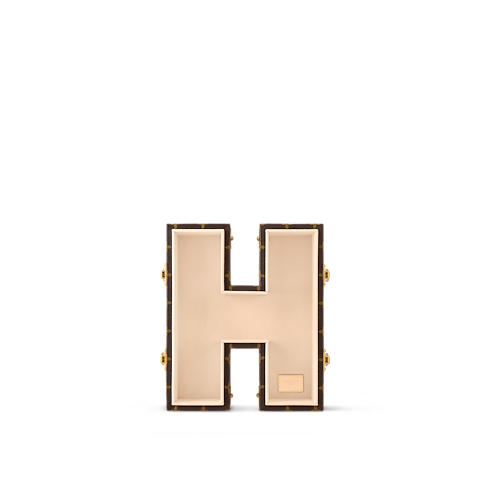 Monogram Baúles Baúles de letras Baúl Alphabet Trunk - Letra H | Louis Vuitton ® (Ampliar producto)