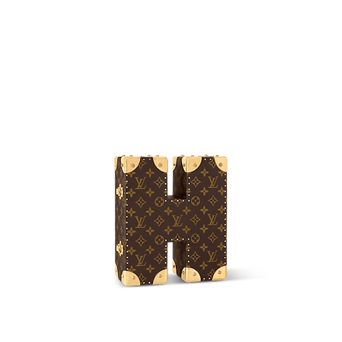 Monogram Baúles Baúles de letras Baúl Alphabet Trunk - Letra H | Louis Vuitton ® (Ampliar producto)