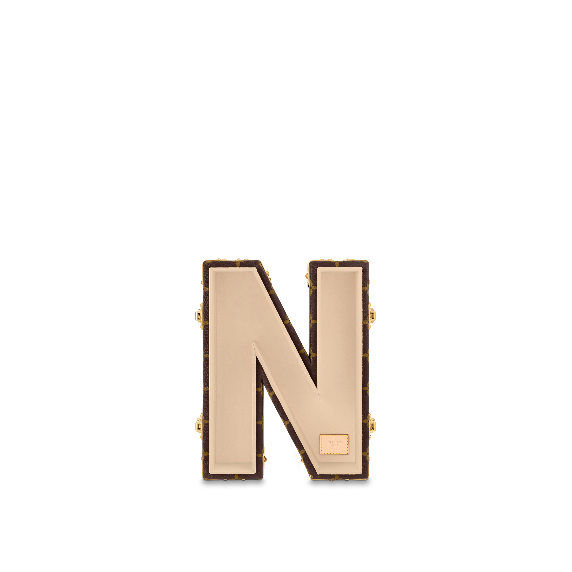 Monogram Baúles Baúles de letras Baúl Alphabet Trunk - Letra N | Louis Vuitton ® (Ampliar producto)