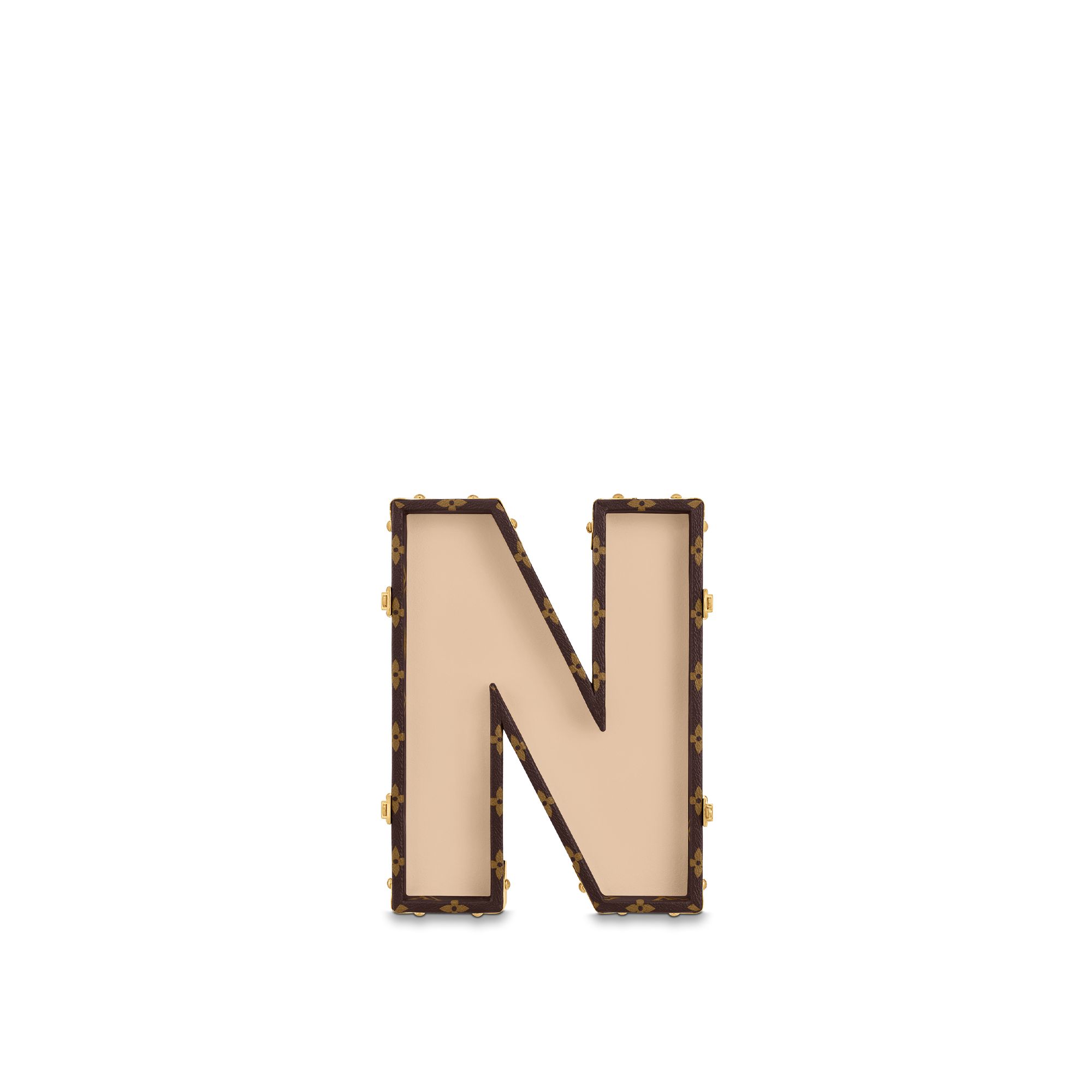 Monogram Baúles Baúles de letras Baúl Alphabet Trunk - Letra N | Louis Vuitton ® (Ampliar producto)