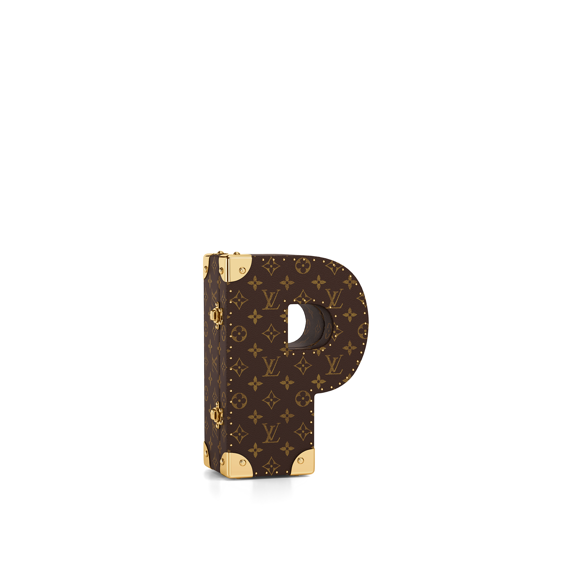 Monogram Baúles Baúles de letras Baúl Alphabet Trunk - Letra P | Louis Vuitton ® (Ampliar producto)