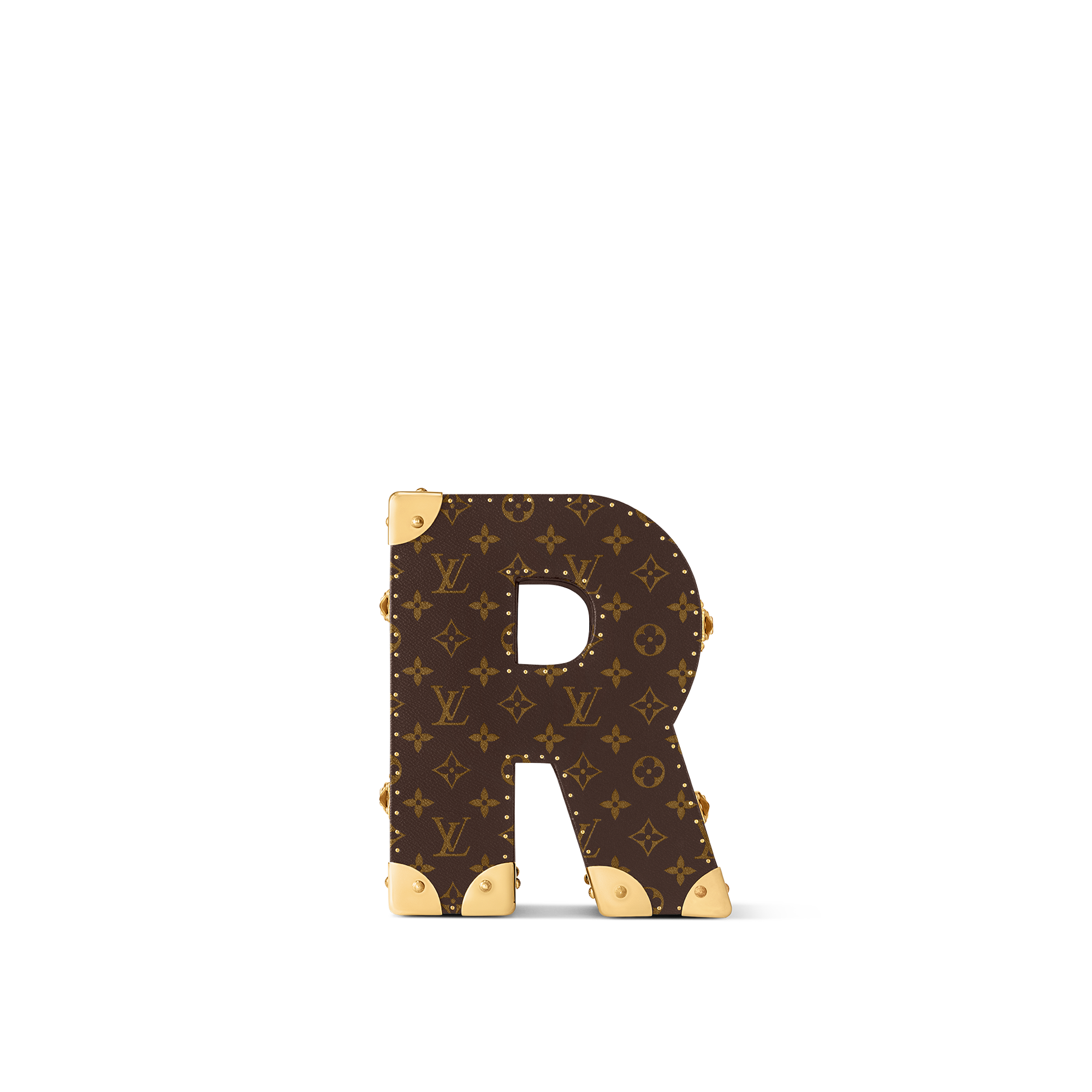 Monogram Baúles Baúles de letras Baúl Alphabet Trunk - Letra R | Louis Vuitton ® (Ampliar producto)