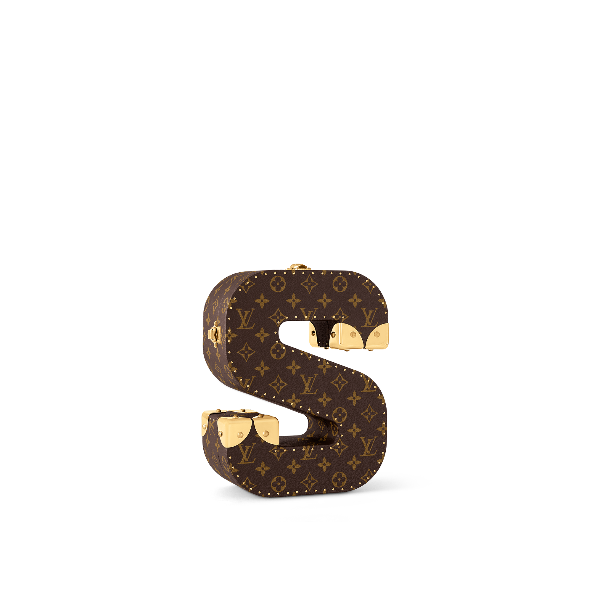 Monogram Baúles Baúles de letras Baúl Alphabet Trunk - Letra S | Louis Vuitton ® (Ampliar producto)