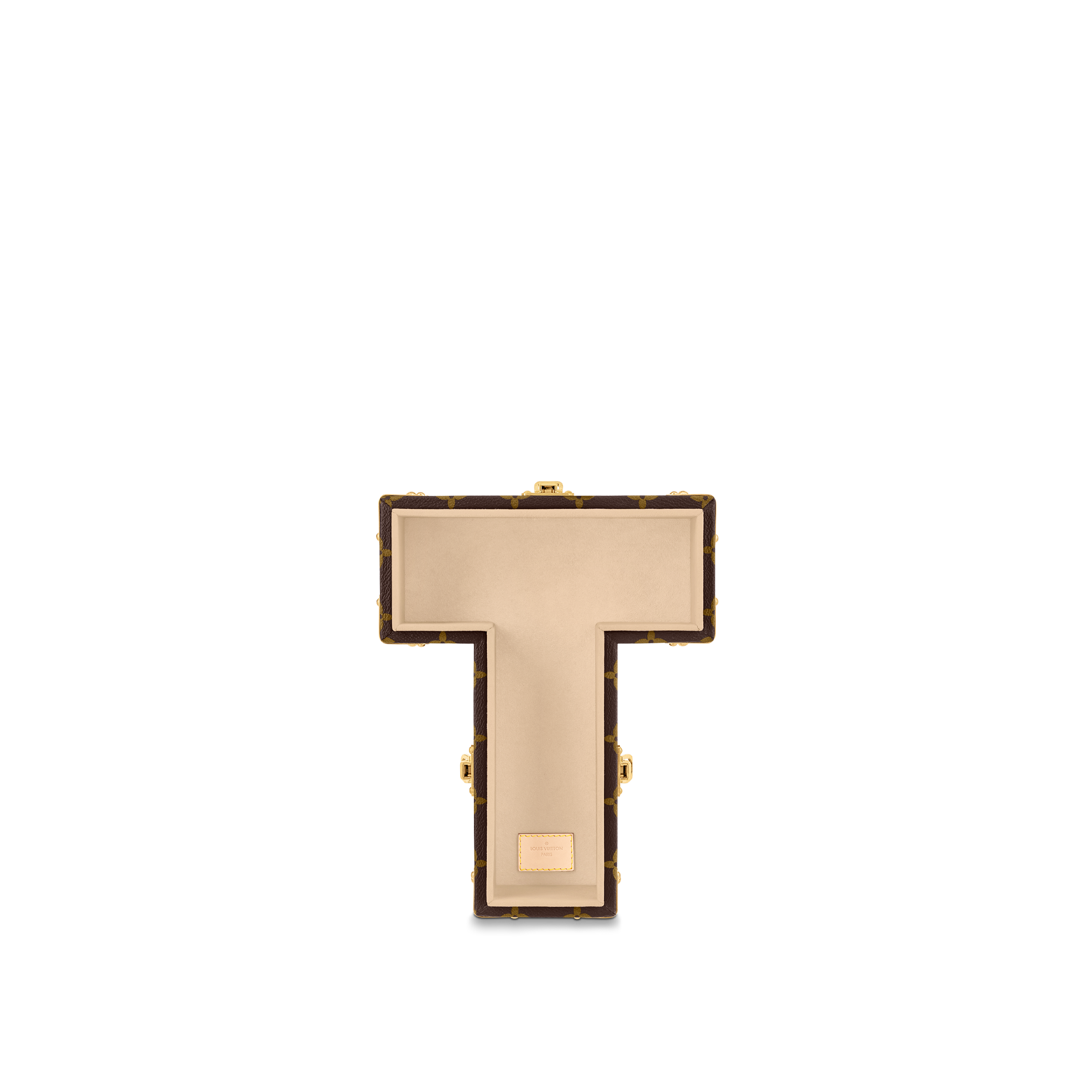Monogram Baúles Baúles de letras Baúl Alphabet Trunk - Letra T | Louis Vuitton ® (Ampliar producto)
