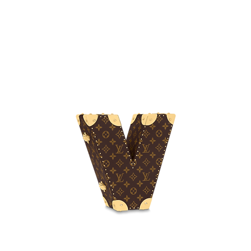 Monogram Baúles Baúles de letras Baúl Alphabet Trunk - Letra V | Louis Vuitton ® (Ampliar producto)