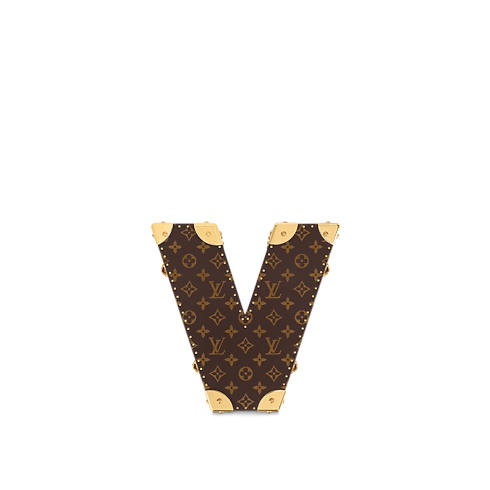 Monogram Baúles Baúles de letras Baúl Alphabet Trunk - Letra V | Louis Vuitton ® (Ampliar producto)