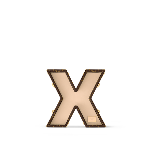 Monogram Baúles Baúles de letras Baúl Alphabet Trunk - Letra X | Louis Vuitton ® (Ampliar producto)
