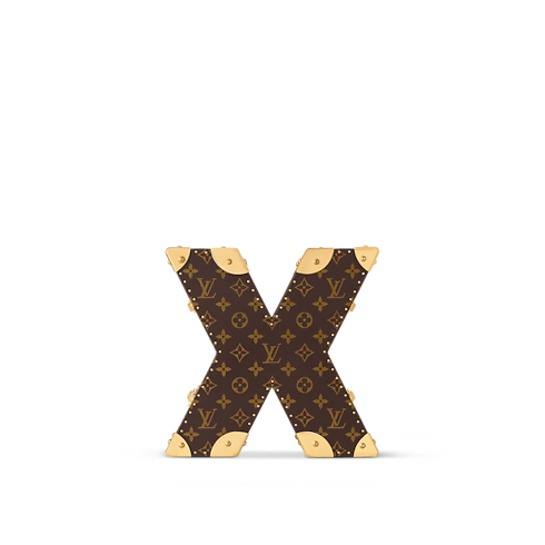Monogram Baúles Baúles de letras Baúl Alphabet Trunk - Letra X | Louis Vuitton ® (Ampliar producto)