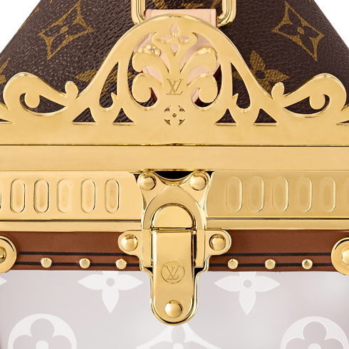 Monogram Baúles y Cajas Cofres Baúl Lantern Trunk Gold | Louis Vuitton ® (Ampliar producto)