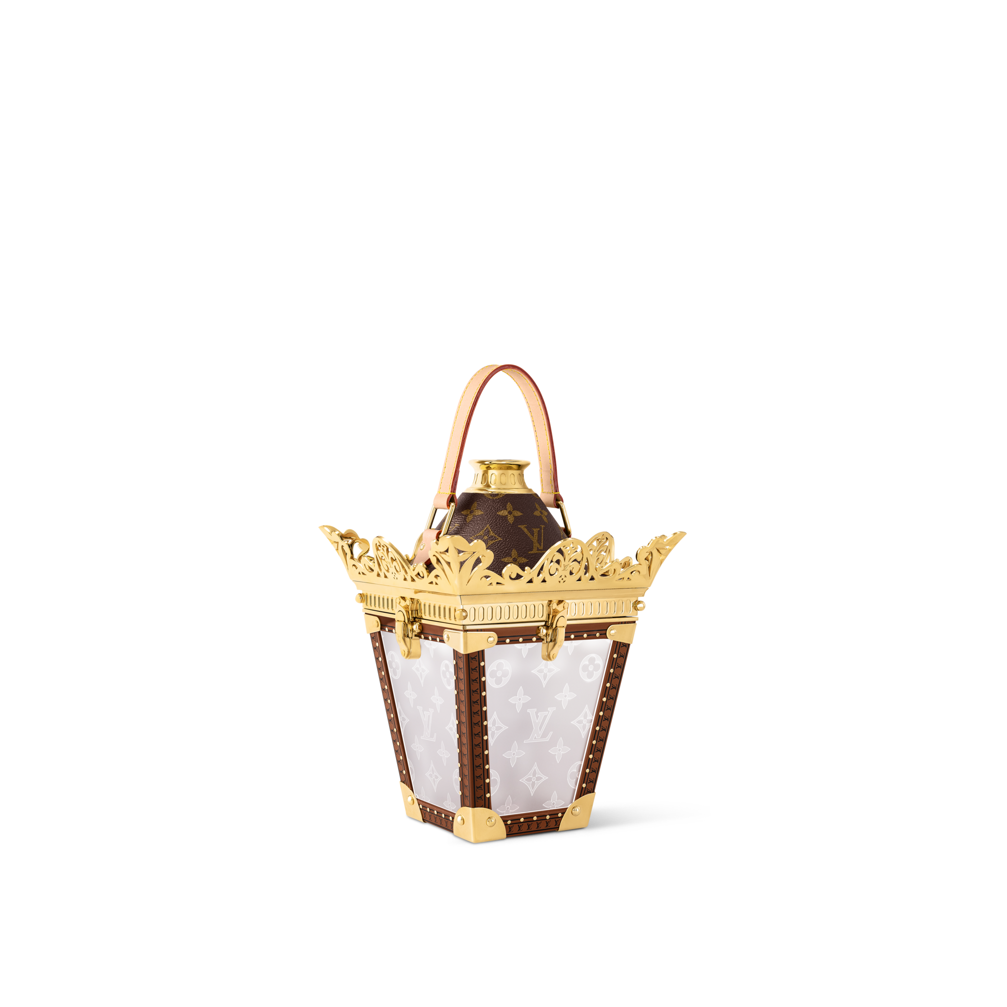 Monogram Baúles y Cajas Cofres Baúl Lantern Trunk Gold | Louis Vuitton ® (Ampliar producto)