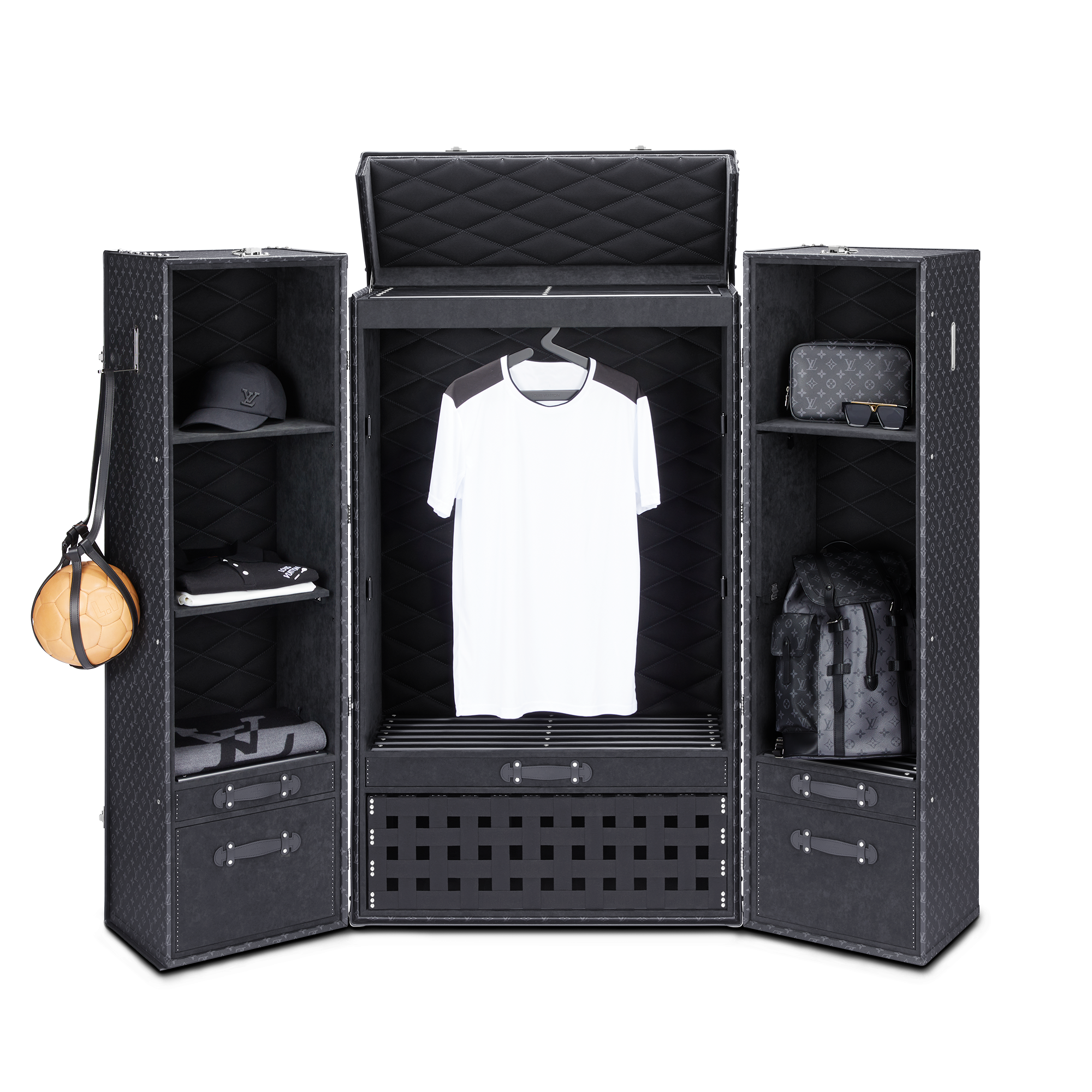 Monogram Eclipse Baúles Baúles Baúl Malle Vestiaire | Louis Vuitton ® (Ampliar producto)