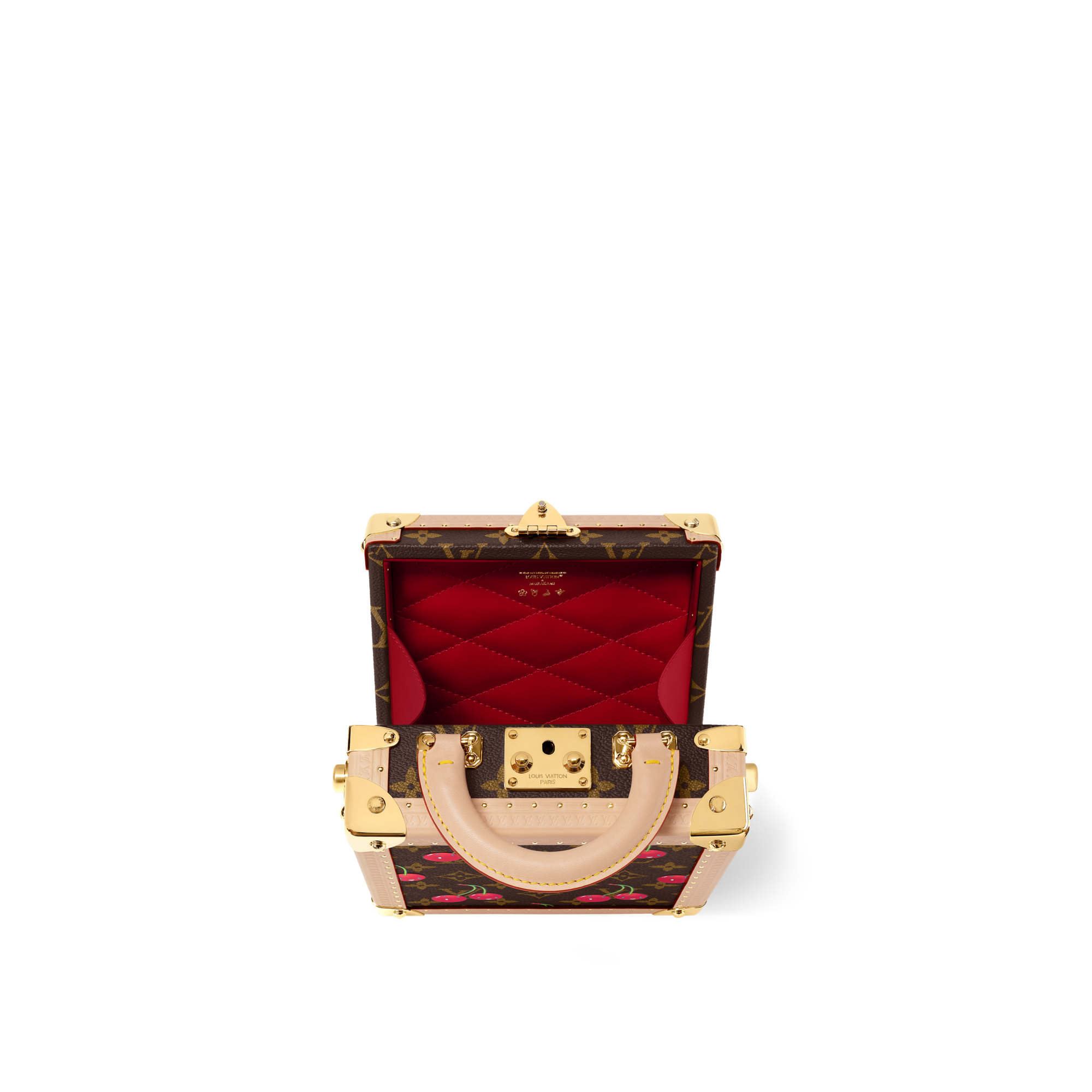Autres Toiles Monogram Baúles y Cajas Baúles Baúl Mini Square Cherry LV x TM | Louis Vuitton ® (Ampliar producto)