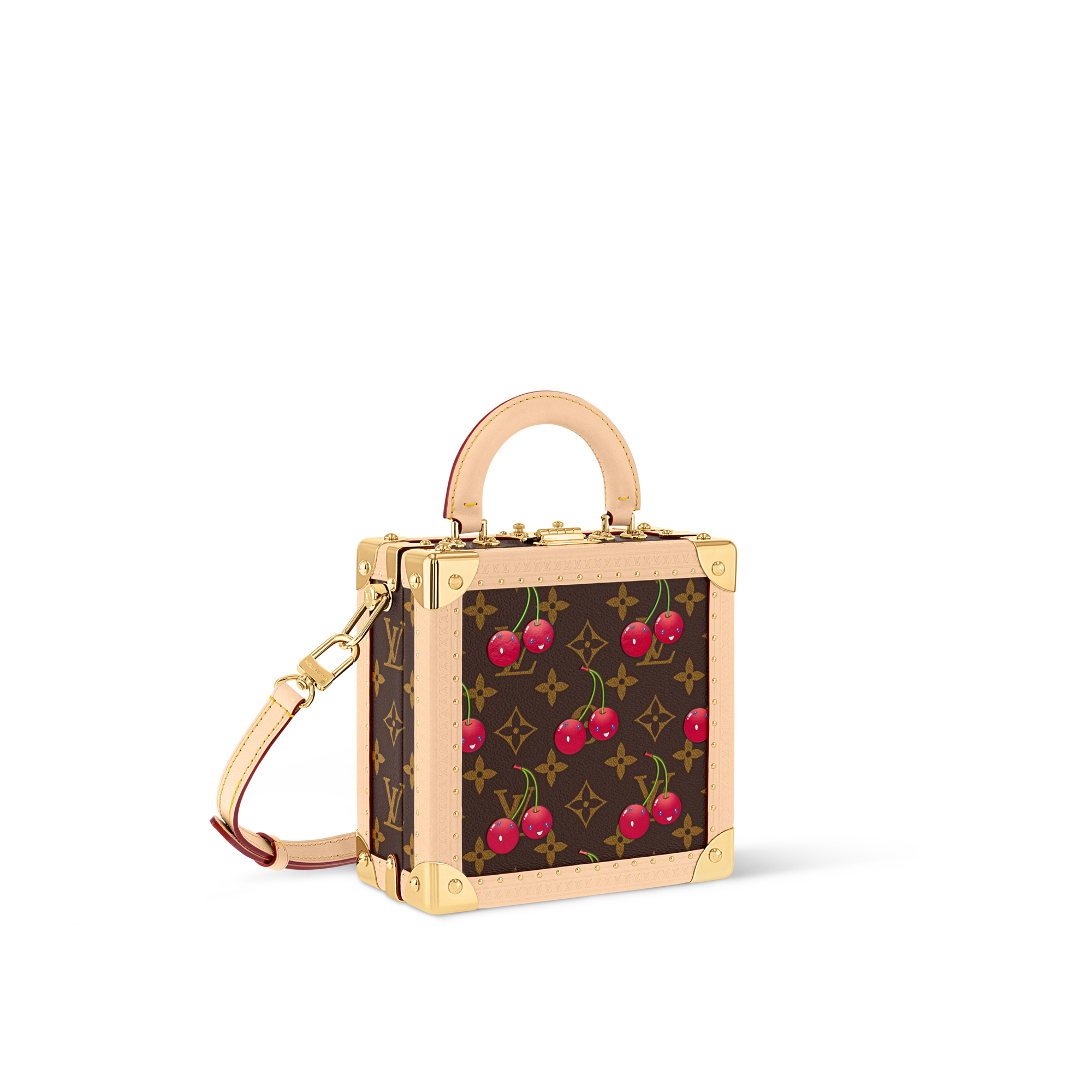 Autres Toiles Monogram Baúles y Cajas Baúles Baúl Mini Square Cherry LV x TM | Louis Vuitton ® (Ampliar producto)