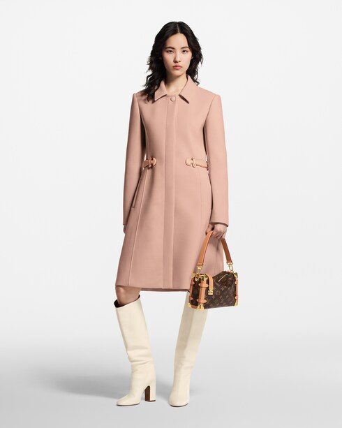 Prêt-à-Porter Manteaux et Vestes Manteau à détail ceinture | Louis Vuitton ®