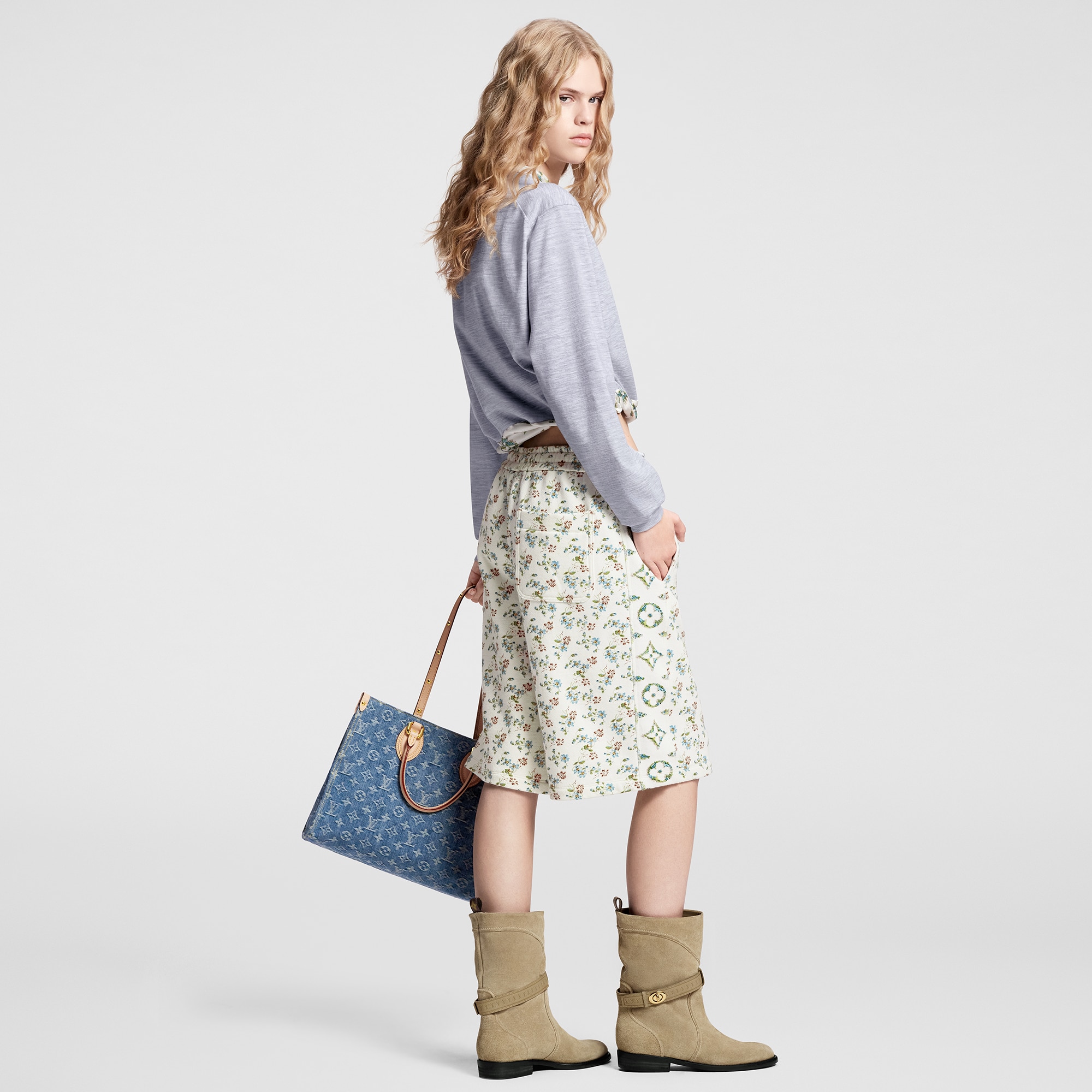  Ready to Wear Faldas y shorts Bermudas con estampado floral | Louis Vuitton ® (Ampliar producto)